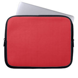 Amarantth Red (färg i fast form) Laptop Fodral