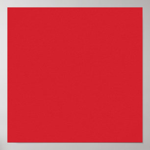 Amarantth Red (färg i fast form) Poster