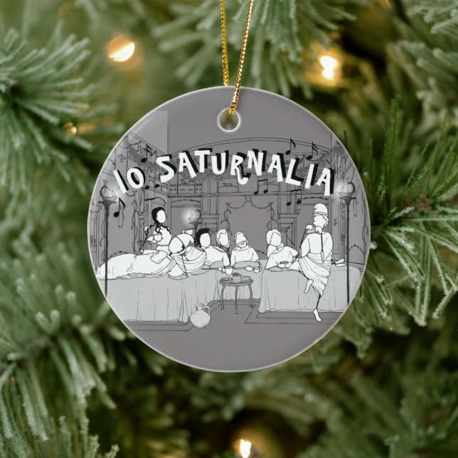 Amarantus' Saturnalia Ceramic Träd Dekoration (Träd)
