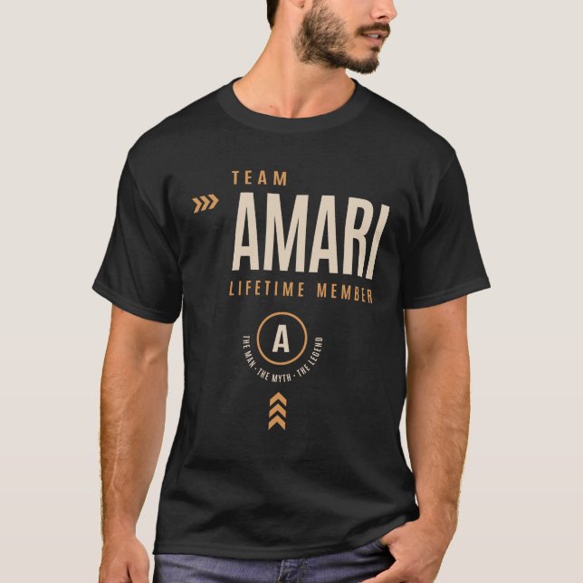 Amari Personlig Namn - Funny Amari T Shirt (Framsida)
