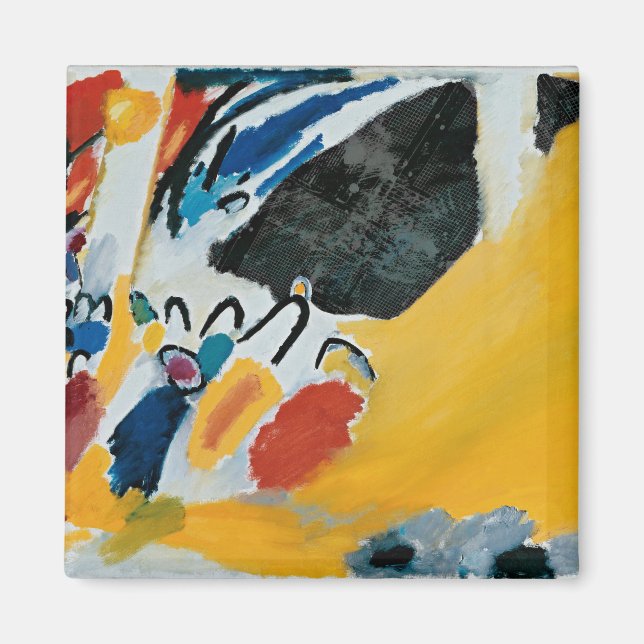 Amarillo Kandinsky Magnet (Framsidan)