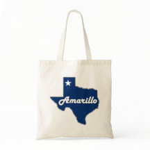 Amarillo Texas Karta Lone Star State Panhandle Tex