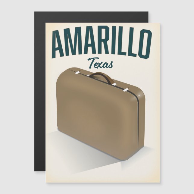 Amarillo texas resposter (Fram/baksida)