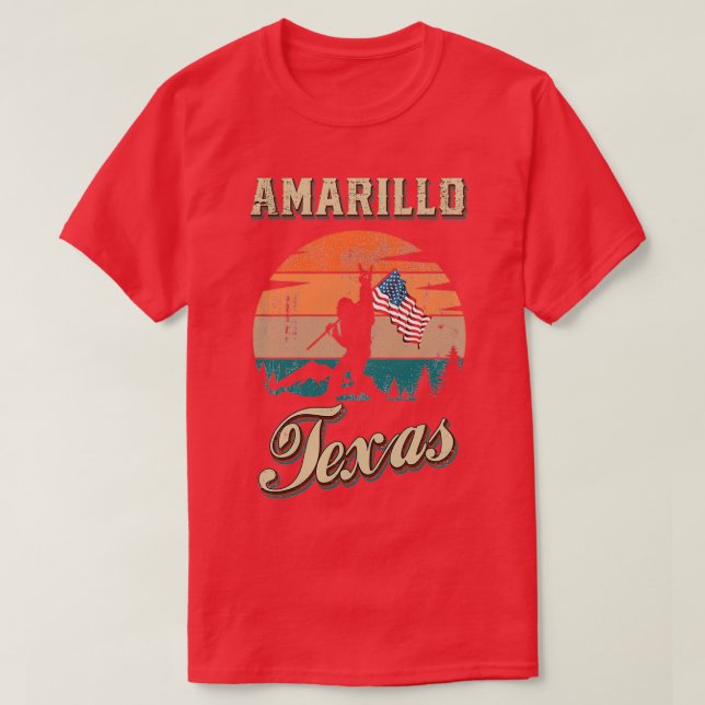 Amarillo Texas T Shirt (Design framsida)