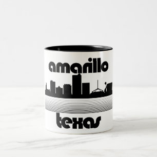Amarillo Texas Två-Tonad Mugg