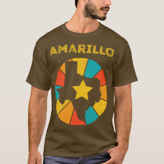 Amarillo Texas Vintage Distress Souvenir 1 T Shirt