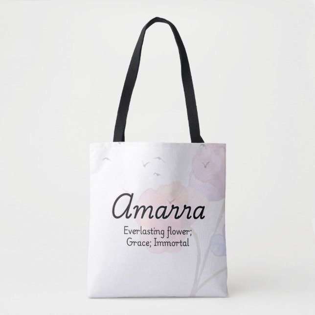 Amarra Tote Bag Tygkasse (Framsida)