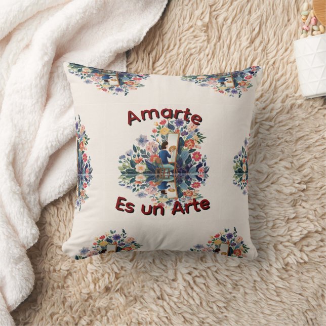 Amarte es un Arte Kudde (Filt)