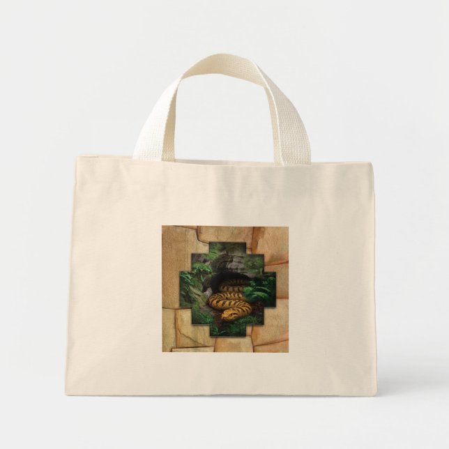 Amaru - Tote Bag Mini Tygkasse (Framsidan)