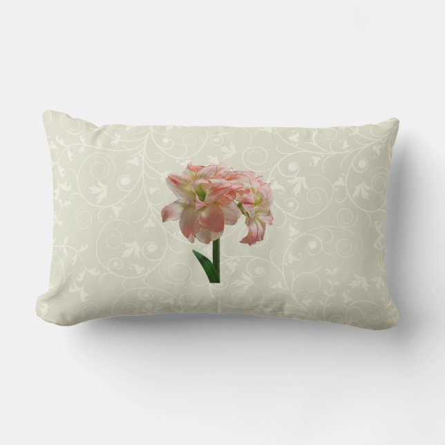 Amaryllis Aphrodite Lumbarkudde (Framsida)