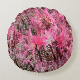 Amaryllis Bouquet....... Rund Kudde