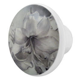 AMARYLLIS CERAMIC KNOB KNOPP