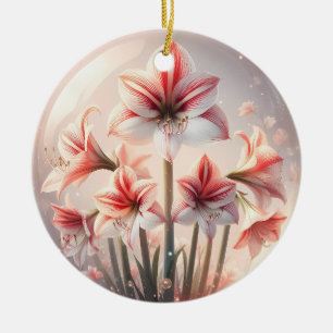 Amaryllis Julgransprydnad Keramik