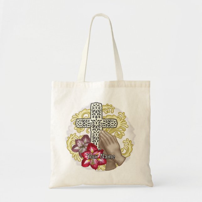 Amaryllis Kristet Kors Tygkasse (Framsidan)
