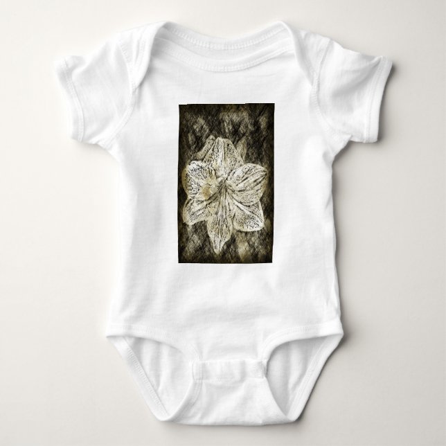 Amaryllis Old Time Sketch T Shirt (Framsida)