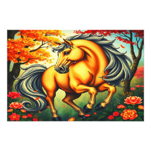 AMASING HORSE FOTOTRYCK