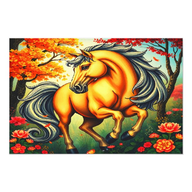AMASING HORSE FOTOTRYCK (Framsidan)