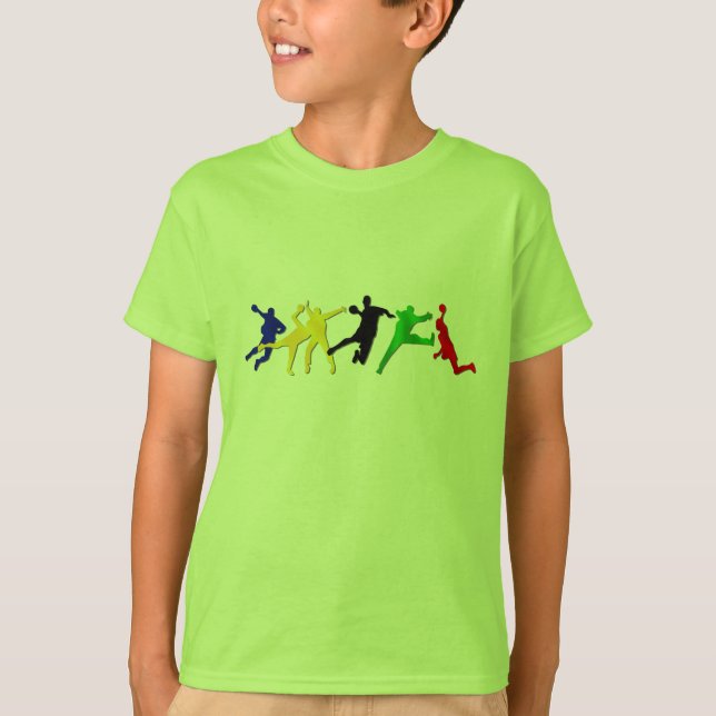 Amasongrönt lurar handbolltshirtgåvan t shirt (Framsida)