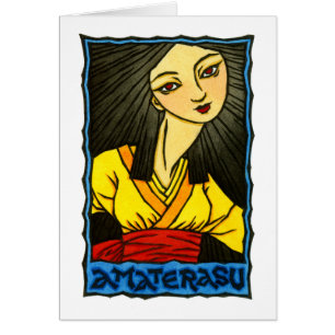 Amaterasu Hälsningskort