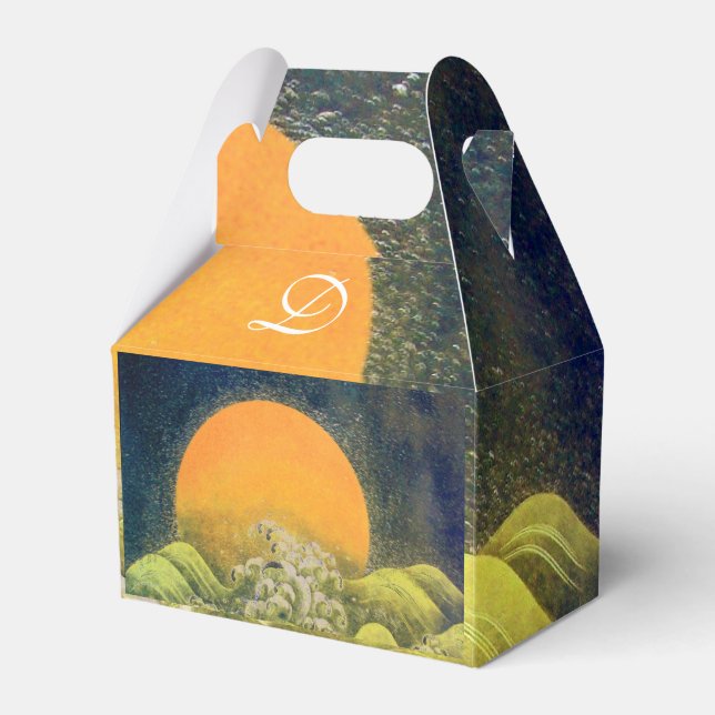 AMATERASU SOL GODDESS,MONOGRAM Gult Black Grönt Presentaskar (Framsidan Sidan)