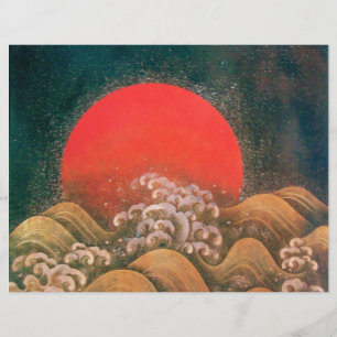 AMATERASU, SOL GODDESS Red Black Brown