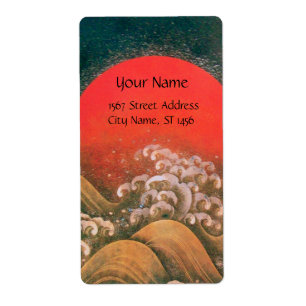 AMATERASU, SOL GODDESS Red Black Brown Fraktsedel