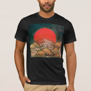AMATERASU, SOL GODDESS Red Black Brown Tee