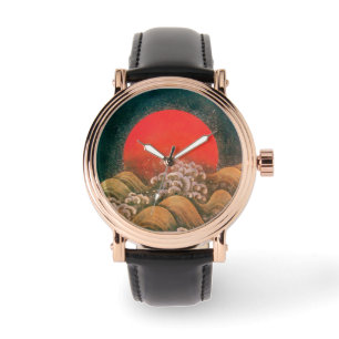 AMATERASU SOL GODDESS red,gult, svart Armbandsur