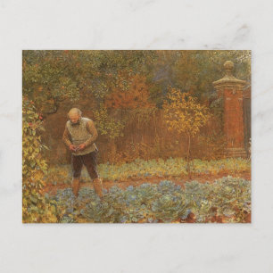 Amateur (Coachman & Cabbages) av Frederick Walker Vykort