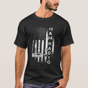 Amateur Ham Radio Flagga T Shirt