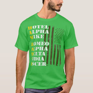 Amateur Ham Radio Operator Phonetic Alphabet T Shirt