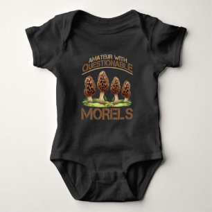 Amateur Mykolog Humor Morel Mushroom Hunter T Shirt