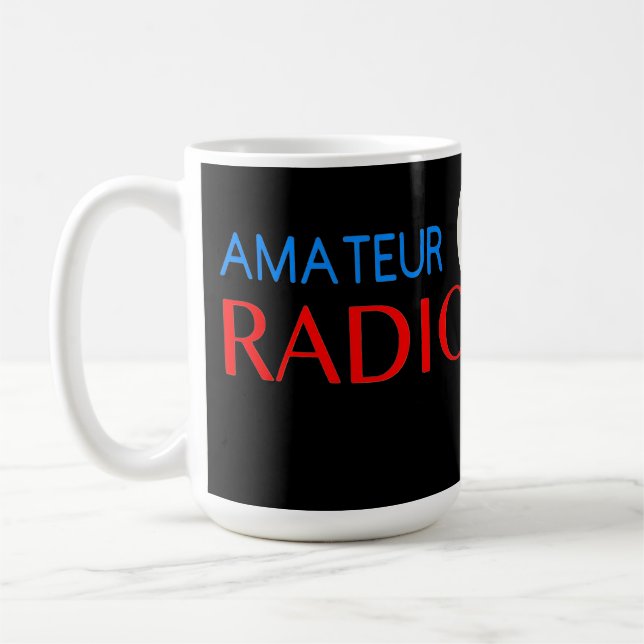 Amateur Radio Active Kaffemugg (Vänster)