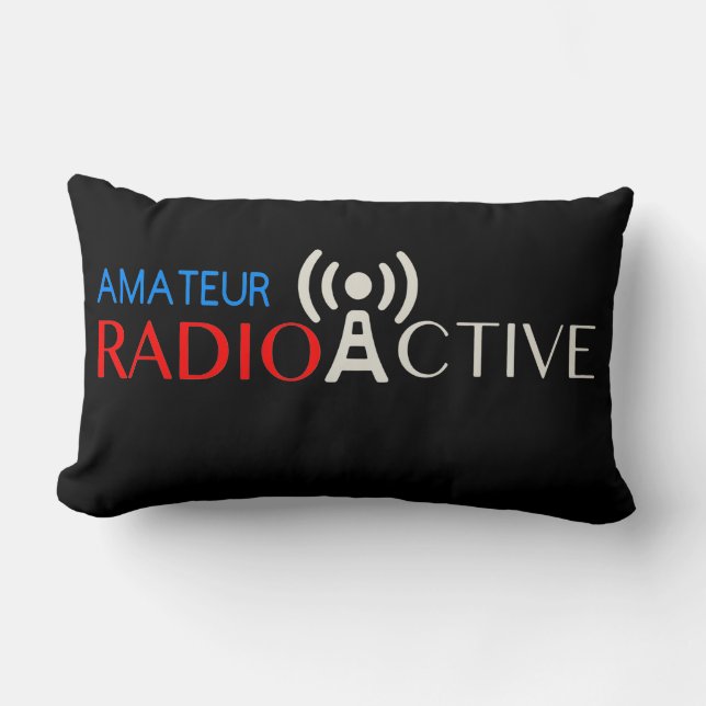 Amateur Radio Active Lumbarkudde (Framsida)