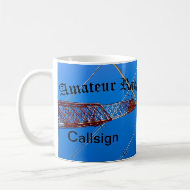 Amateur Radio and Call Sign Kaffemugg (Vänster)