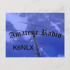 Amateur Radio and Call Sign Vykort