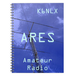 Amateur Radio Call Sign ARES Anteckningsbok