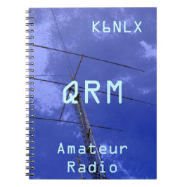 Amateur Radio Call Sign QRM Anteckningsbok