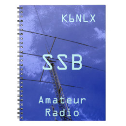Amateur Radio Call Sign SSB Anteckningsbok