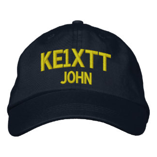 Amateur Radio/Ham Radio Callsign Hat Broderad Keps