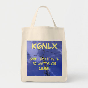 Amateur Radio QRP 10 watts Tote Tygkasse