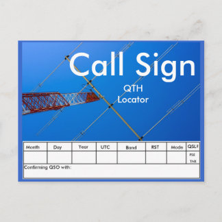Amateur Radio QSL Vykort