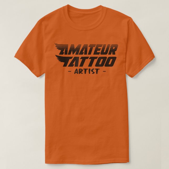 Amateur Tattoo Artist Reese Bobby Talladega Race C T Shirt (Design framsida)