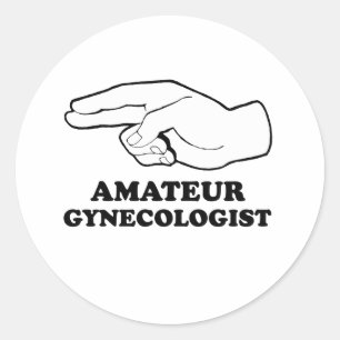 Amatör Gyno Runt Klistermärke