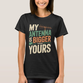 Amatör operatör utrustning Ham Radio Antenn T Shirt