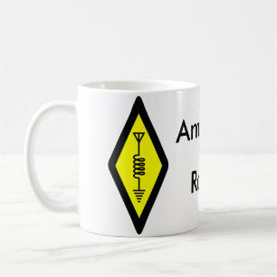 Amatören radiosände muggen kaffemugg