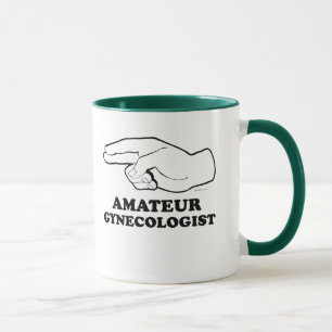 AMATÖRMÄSSIG GYNEKOLOGT-tröja Mugg