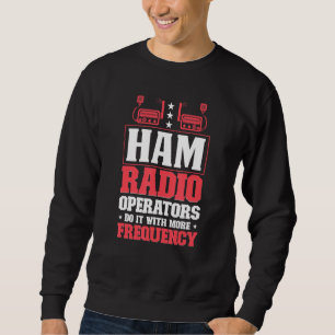 Amatörradio Radiooperatör Amatörradio Signal Lång Ärmad Tröja