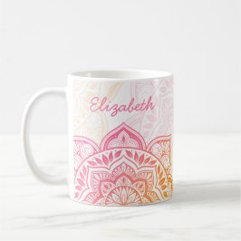 Amaya Mandala 11 oz. Personalized Mug Kaffemugg