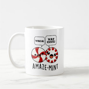 Amaze-mint Funny Peppermint Pun Kaffemugg